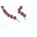 Necklace 925 Sterling Silver Processed Amber Stone Handmade Women Gift D302